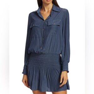 Ramy Brook New York Harper skirt dress blue size S/P